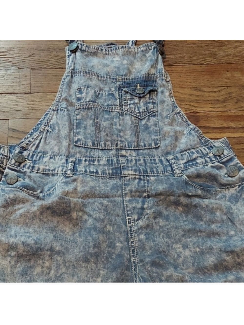 Trending & Cute Vanilla Star Overalls Acid Wash Size 11  New Without Tags!!